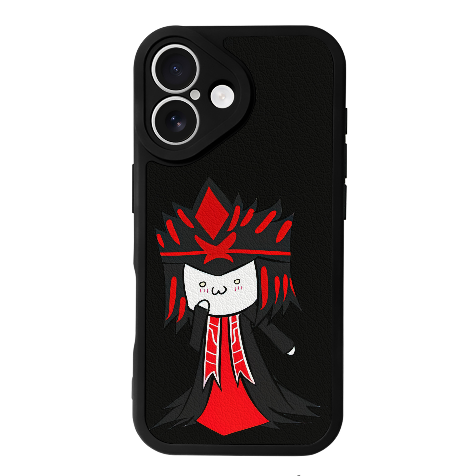 （画像用） リーグ・オブ・レジェンド League of Legends LOL 【iPhone 16シリーズ対応】シリコンスマホケース（レザー調） 材質：シリコン
